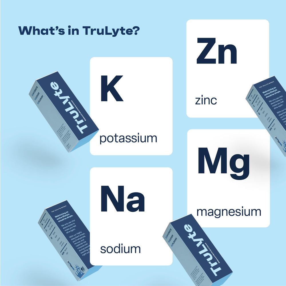 TruLyte Electrolyte Drops travel pack for hydration on the go