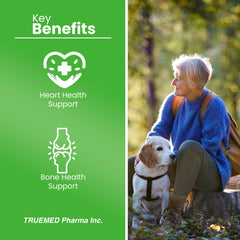 TRUEMED D3 & K2 bottle with label visible