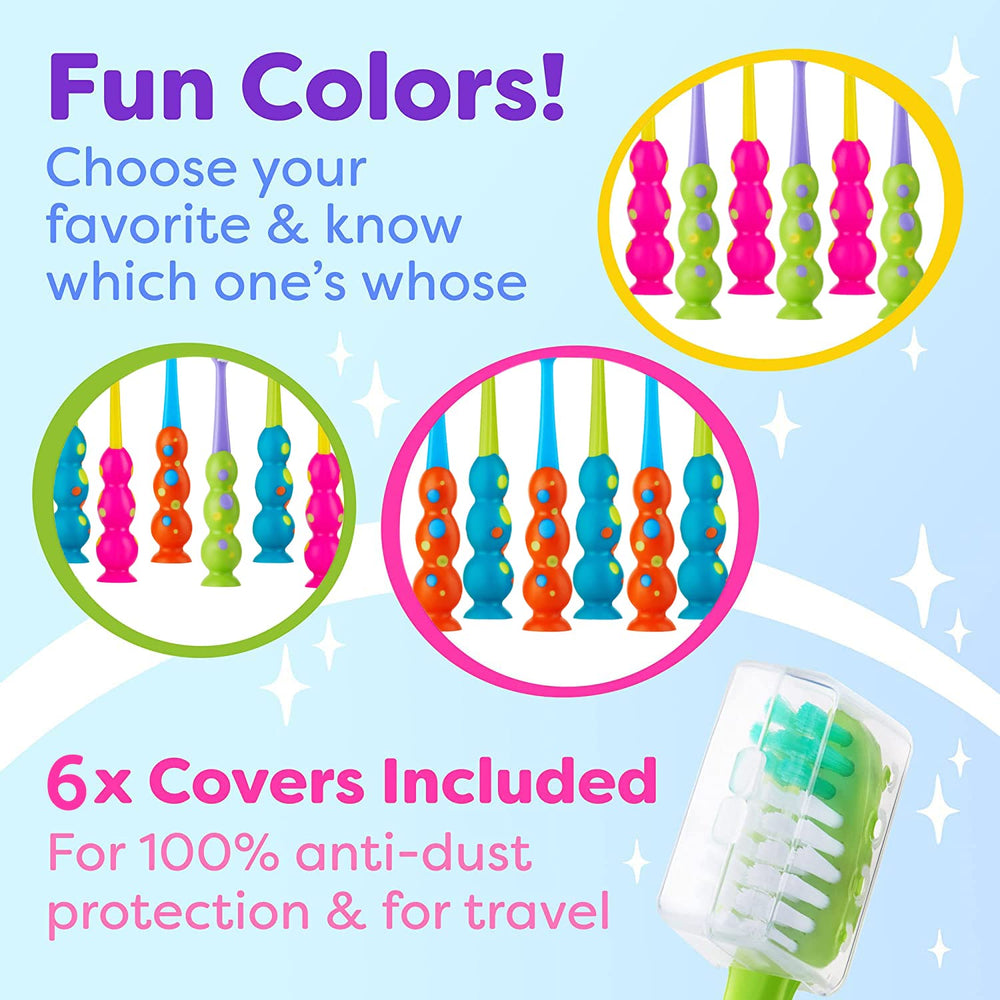 Girl and boy color variations available in the 6-pack