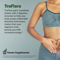 TruFlora ingredients: probiotics and digestive enzymes
