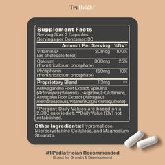 Vitamin and mineral icons for TruHeight