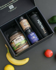 Glass of TruHeight Vanilla shake ready to drink