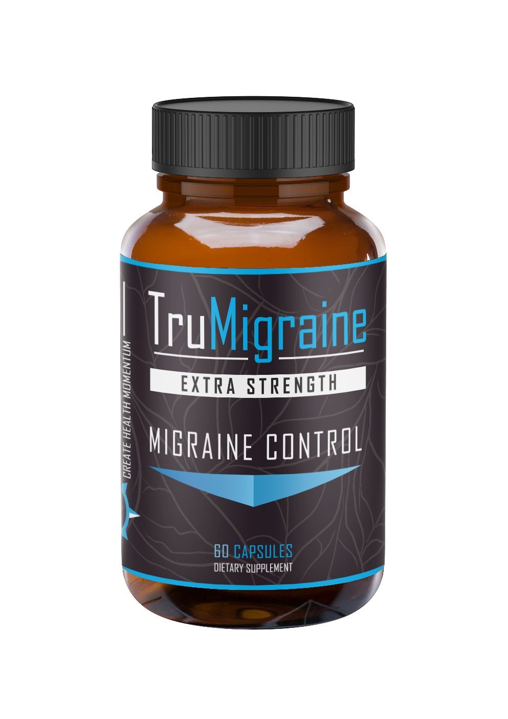 TruMigraine Relief & Prevention bottle and packaging