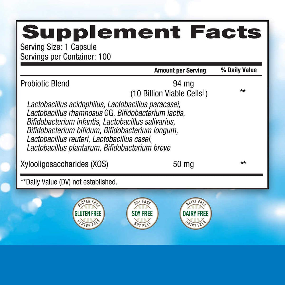 trunature Advanced Digestive Probiotic bottle - 100 capsules - image 2