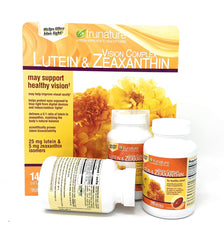 Supplement Facts panel for Trunature Vision Complex