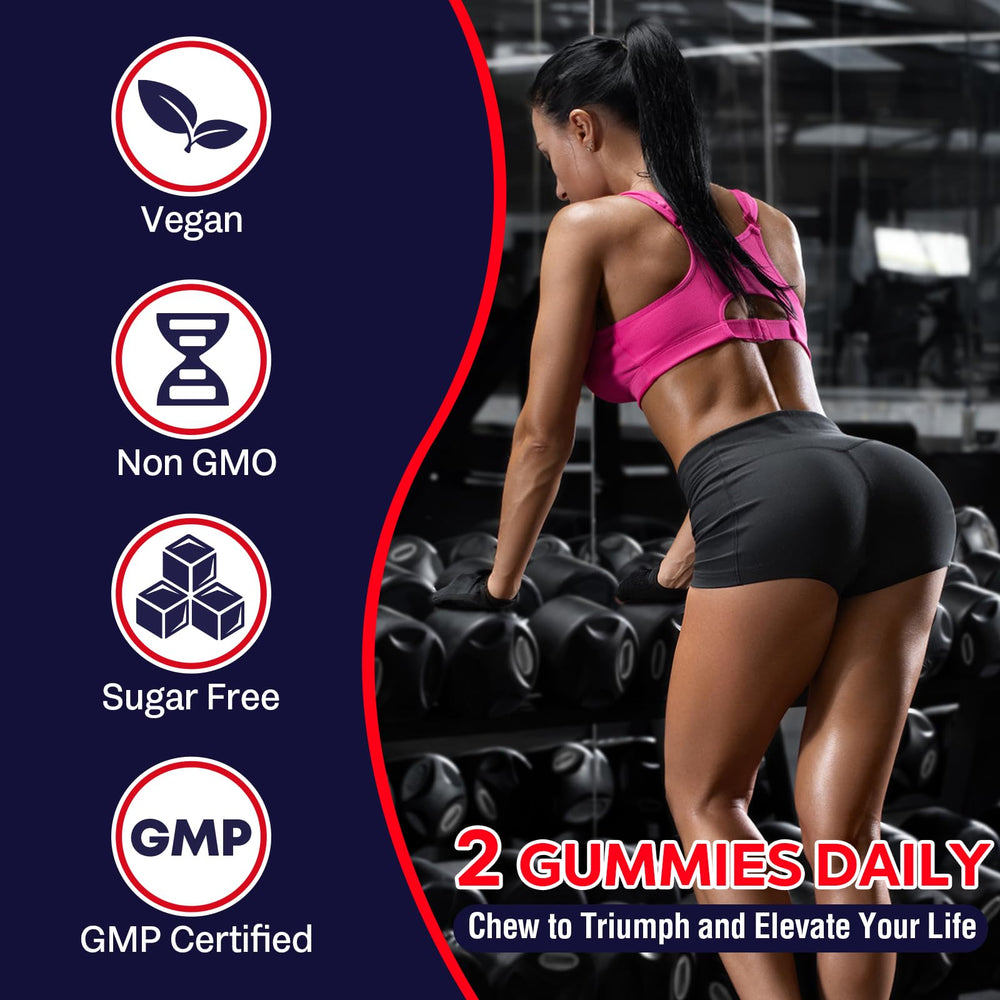 Gummies and packaging of Trupretty Creatine Monohydrate