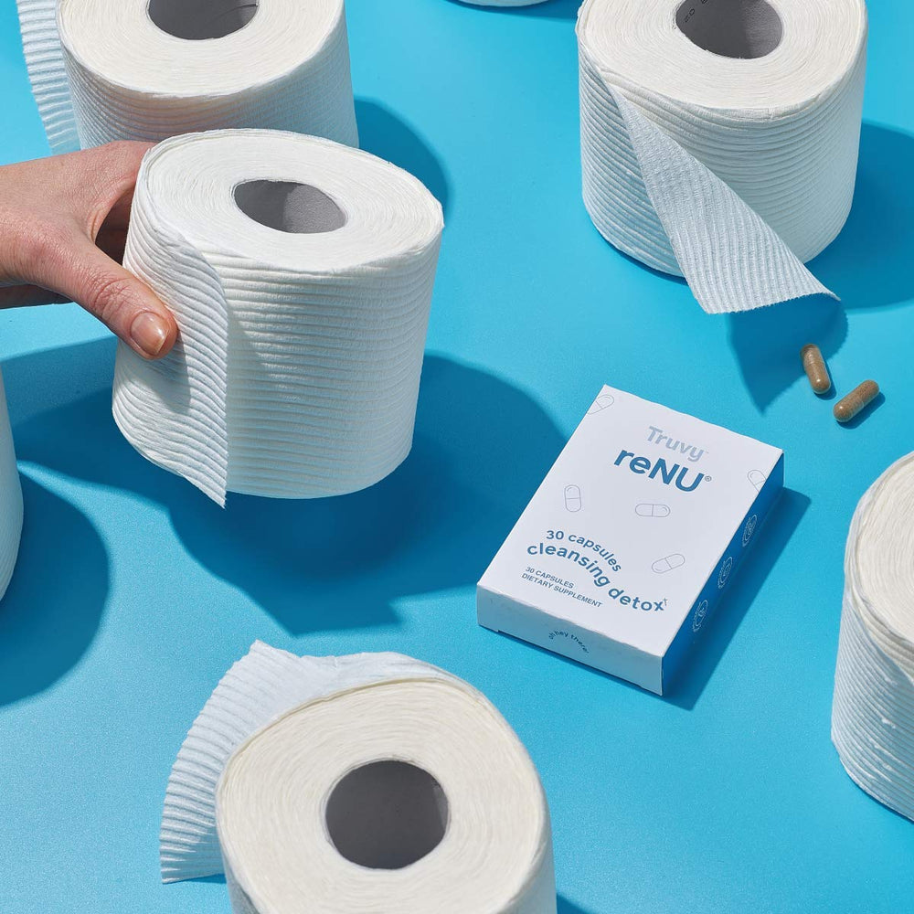 30-count bottle with digestive support capsules