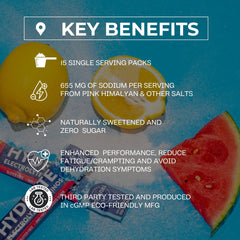 TruWild Hydrate single-serve sachet poured into water for on-the-go refreshment