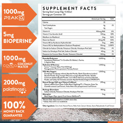 TruWild Motion Bioperine on label highlighting enhanced absorption