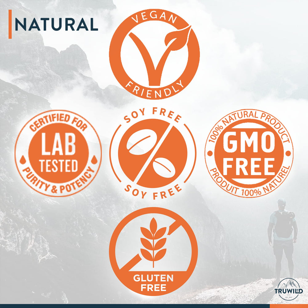 TruWild Motion green tea and yerba mate provide natural caffeine