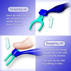 BPA-free dental flossers by T.Smile