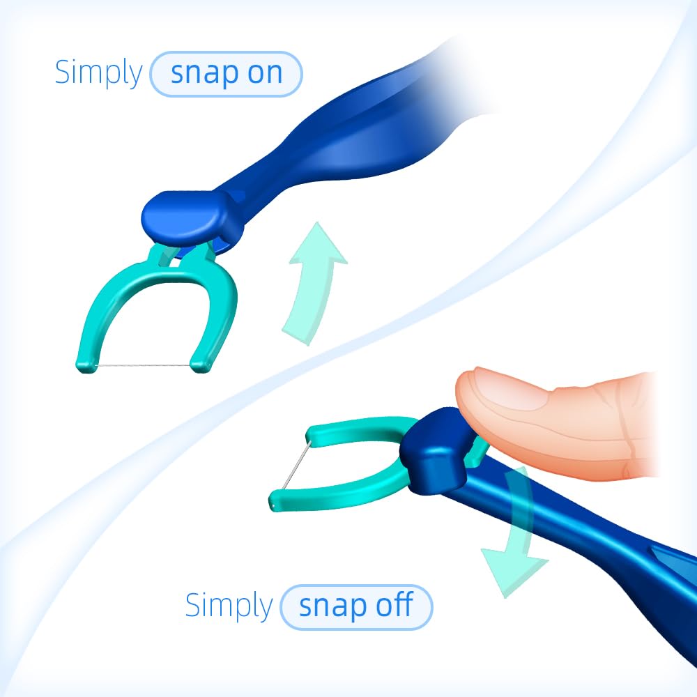 100 extra-strength fluoride-free floss refills