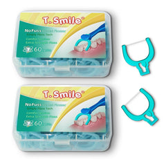 T.Smile NoFuss dental flosser kit front view