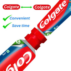 Close-up of tube squeezer for easy transfer