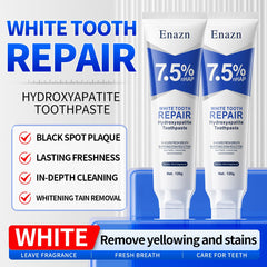 Three 4.23 oz toothpaste tubes together