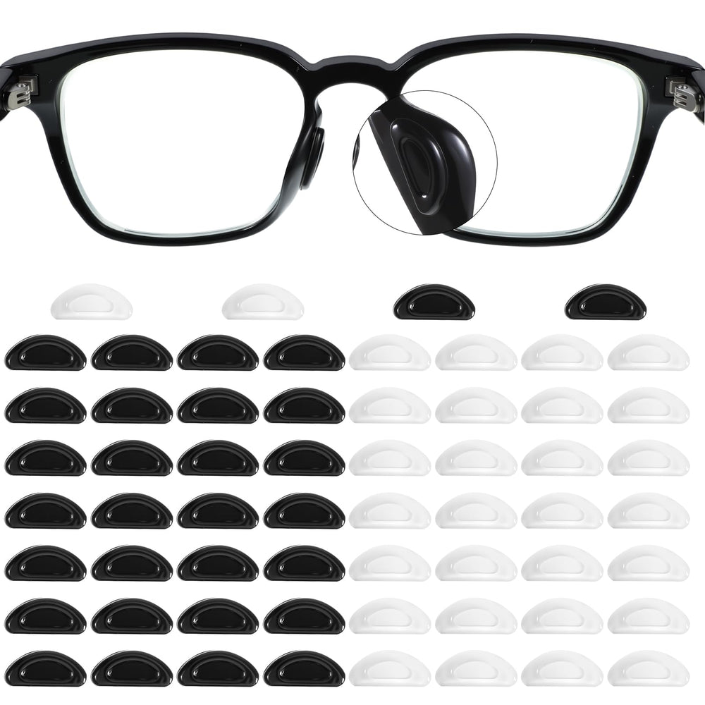 Close up of Tucnoeu 2mm silicone anti-slip nose pads D-shaped