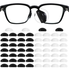 Close up of Tucnoeu 2mm silicone anti-slip nose pads D-shaped