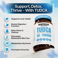 Ingredients: Tudca, milk thistle and probiotics