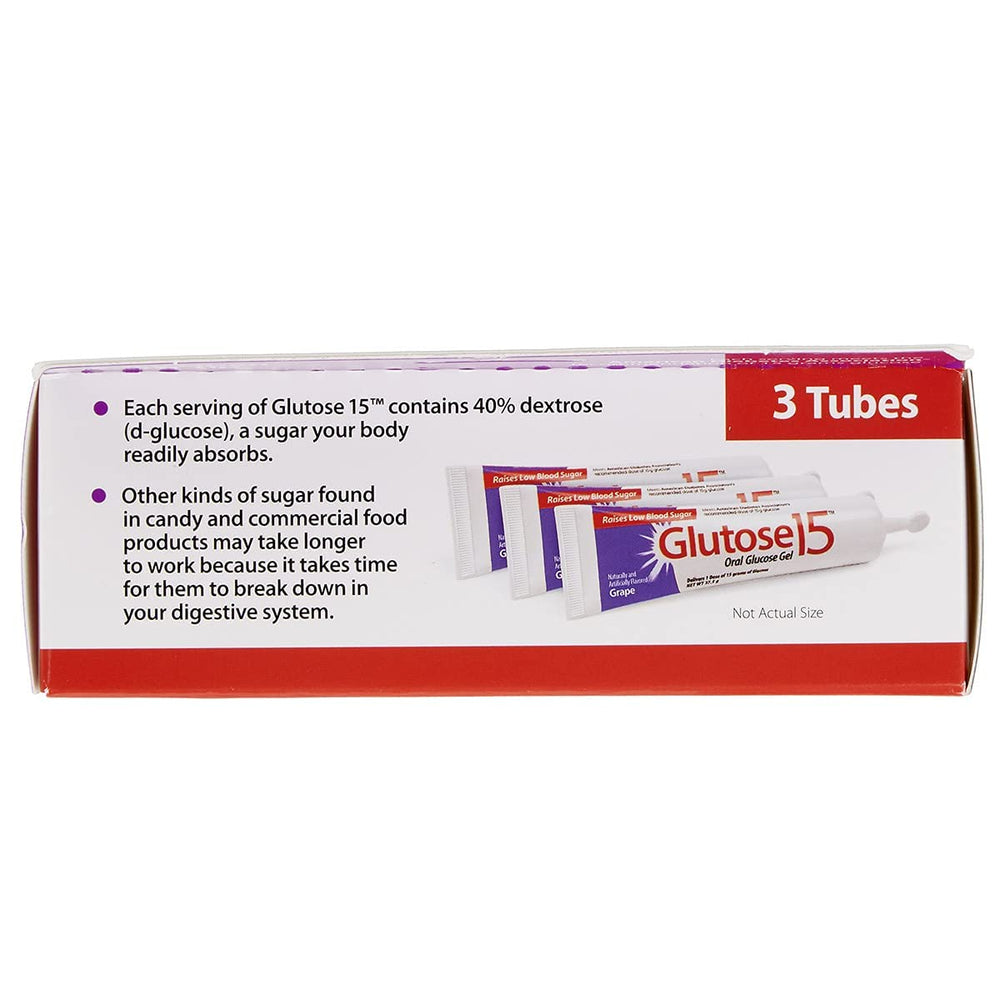 TUKIMA Glucose 15 Oral Gel pocket quick-access for on-the-go glucose management