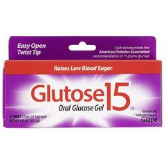 TUKIMA Glucose 15 Oral Gel storage case arrangement for school or athletic settings