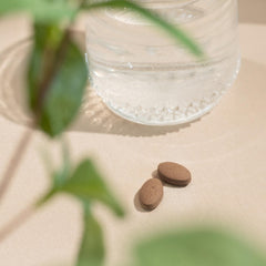 Cup of Tulsi tea representing calming adaptogen benefits