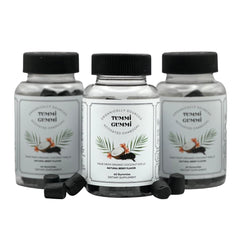 Tummi Gummi Activated Organic Charcoal Gummies bottle with gummies