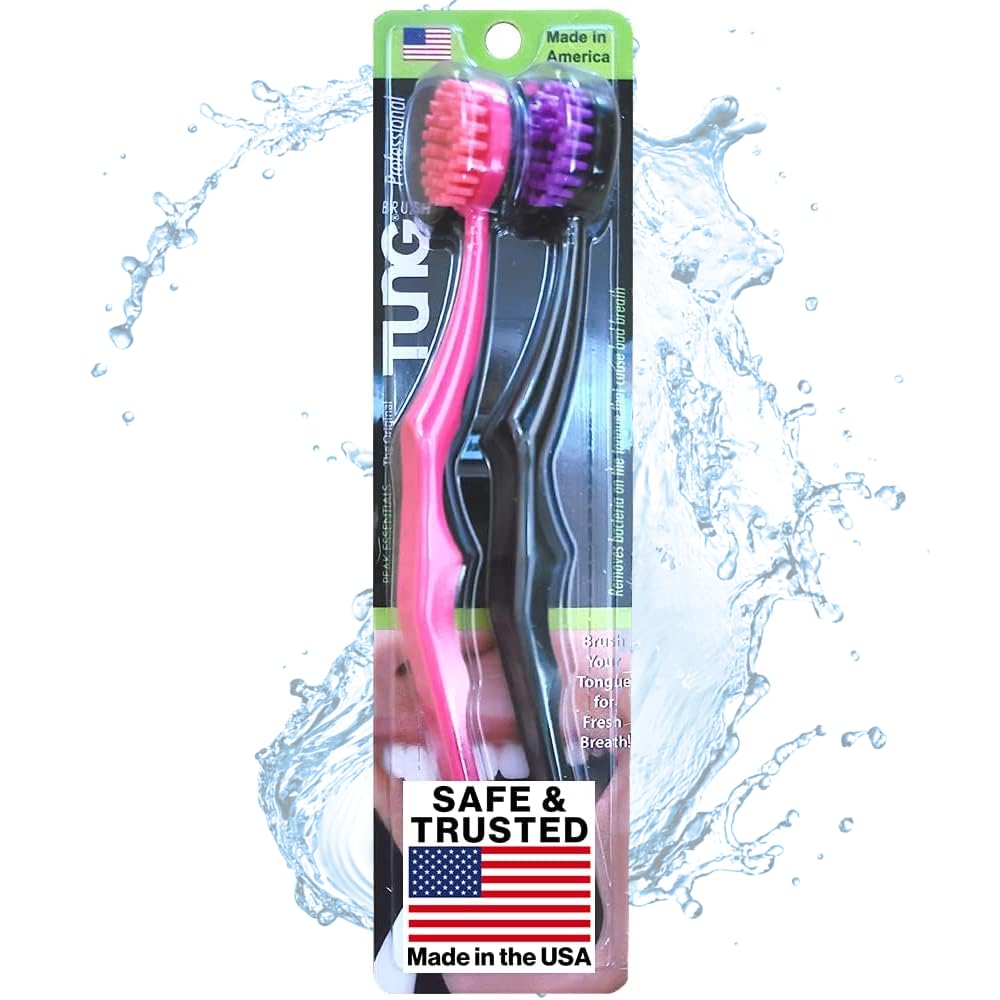 TUNG Brush Tongue Cleaner front view