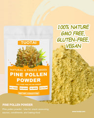 Natural pine pollen powder ingredient