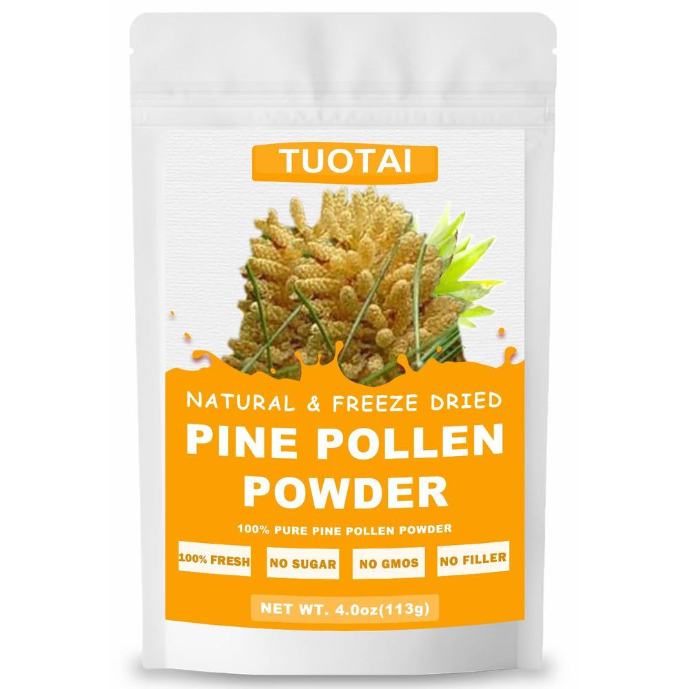 TUOTAI Pine Pollen Powder packaging