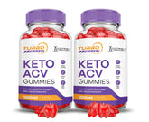 Justified Laboratories Turbo Ripped Keto ACV Gummies bottle - front view