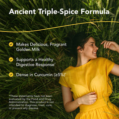 North American Herb & Spice logo with Turmamilk Mix packaging