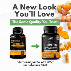 Non-GMO gluten-free turmeric curcumin capsules with clean label