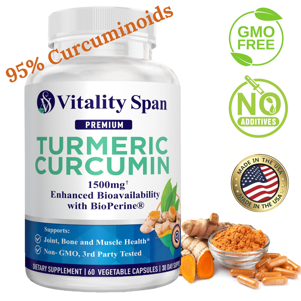 Bioperine and turmeric ingredients highlighted for absorption