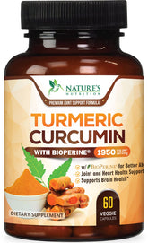 Turmeric Curcumin 1950mg with BioPerine and 95% curcuminoids