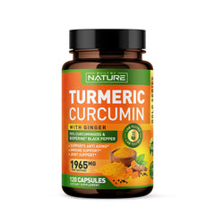 Turmeric Curcumin 1965mg with Ginger and Bioperine for high absorption