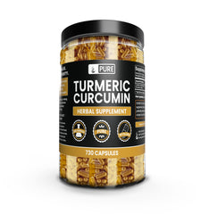 Bottle of Pure Original Ingredients Turmeric Curcumin 730 capsules
