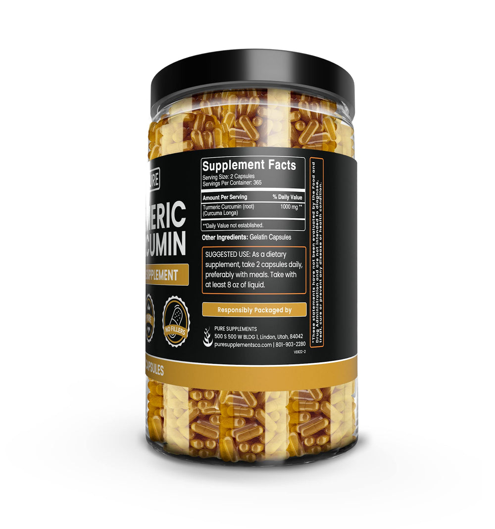 Ingredient label highlighting no magnesium or rice fillers