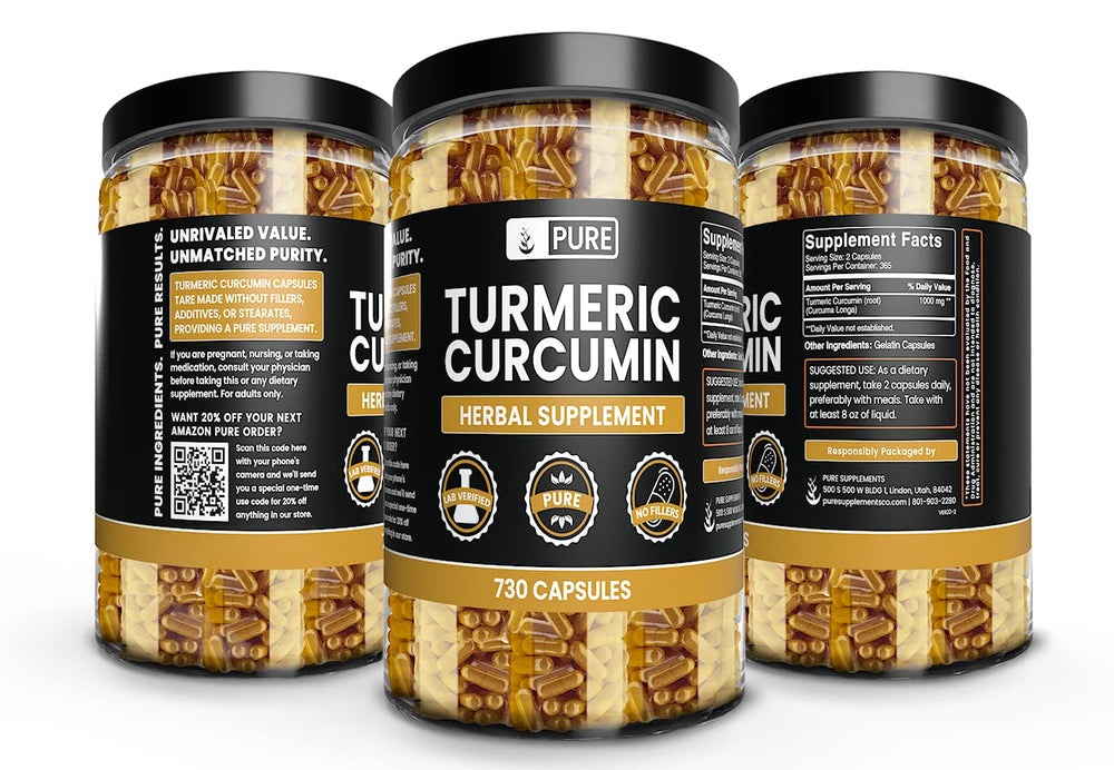 Packaging showing 12-month supply of capsules