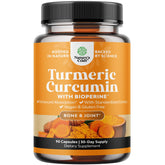 Turmeric curcumin with Bioperine for enhanced absorption