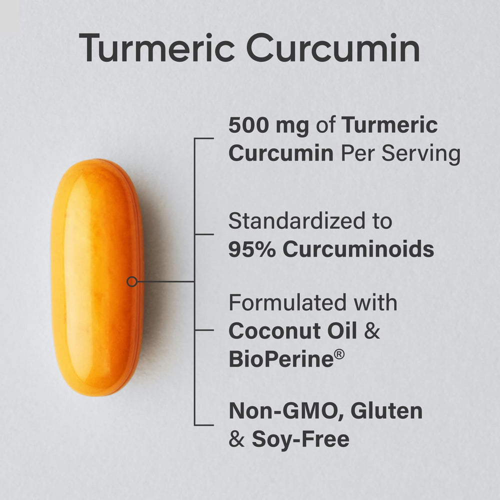 Close-up of 95% curcuminoids in Turmeric Curcumin C3 Complex softgels