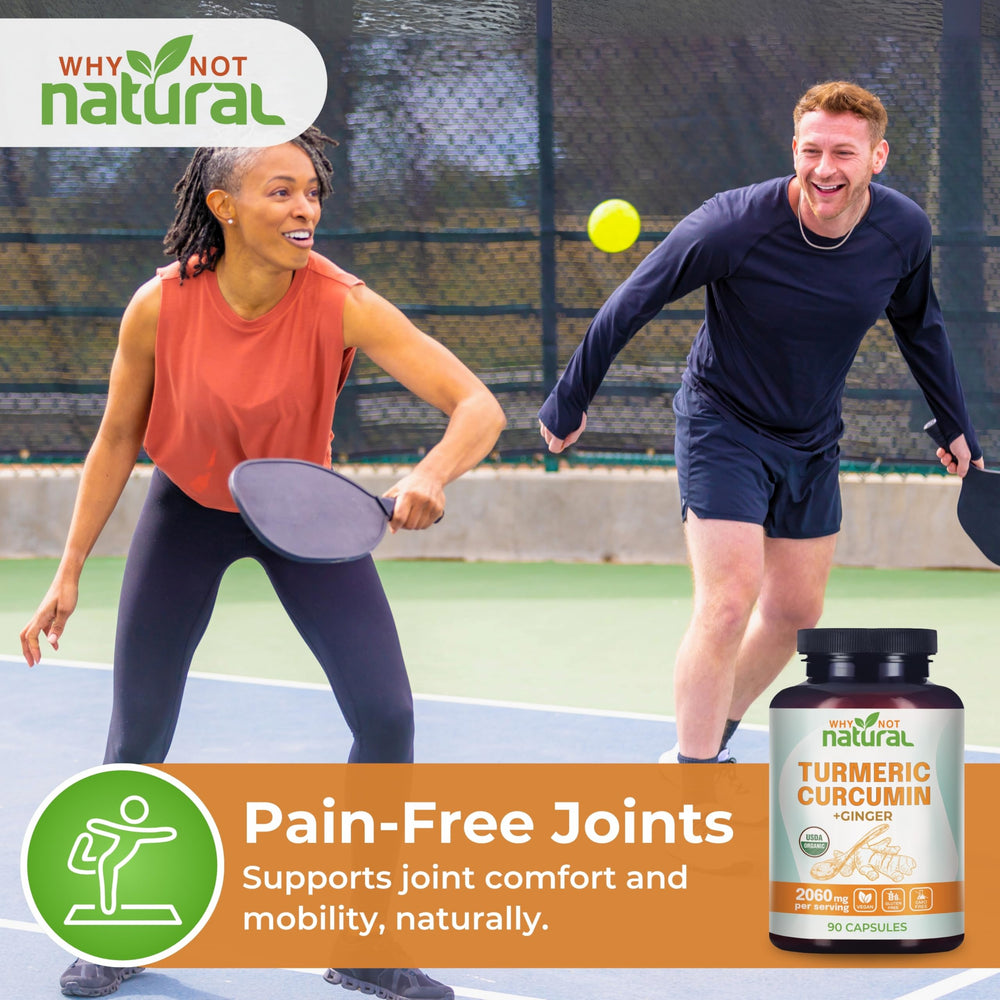 Ingredients: turmeric, ginger, black pepper extract