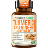 Turmeric Curcumin with Ginger joint health capsules