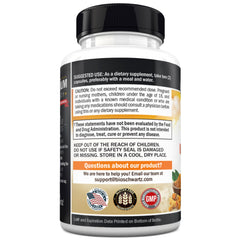 60-capsule container with serving suggestions on white background