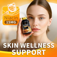 Graphic showing skin wellness and immune support