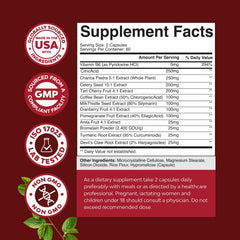 Uric acid cleanse and joint support capsules