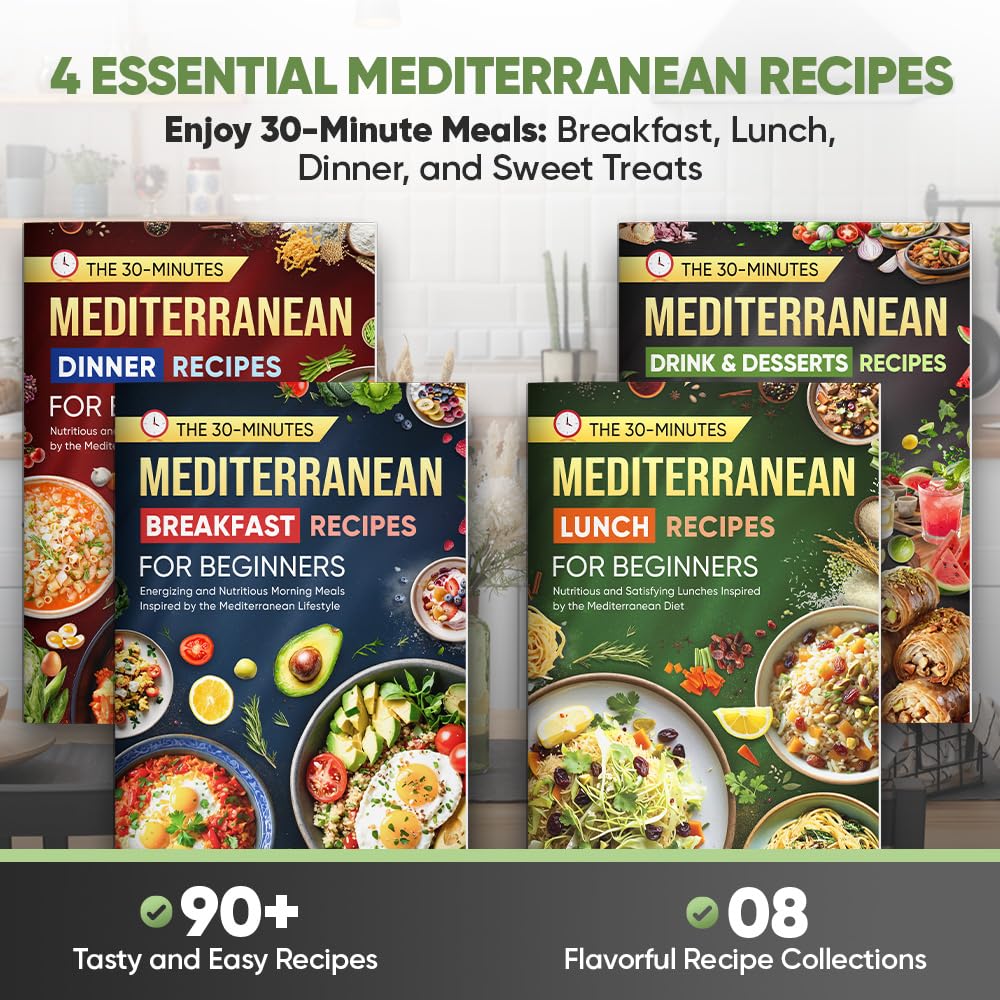 TUSGOR Mediterranean desserts brochure showcases satisfying antioxidant-rich sweet options.