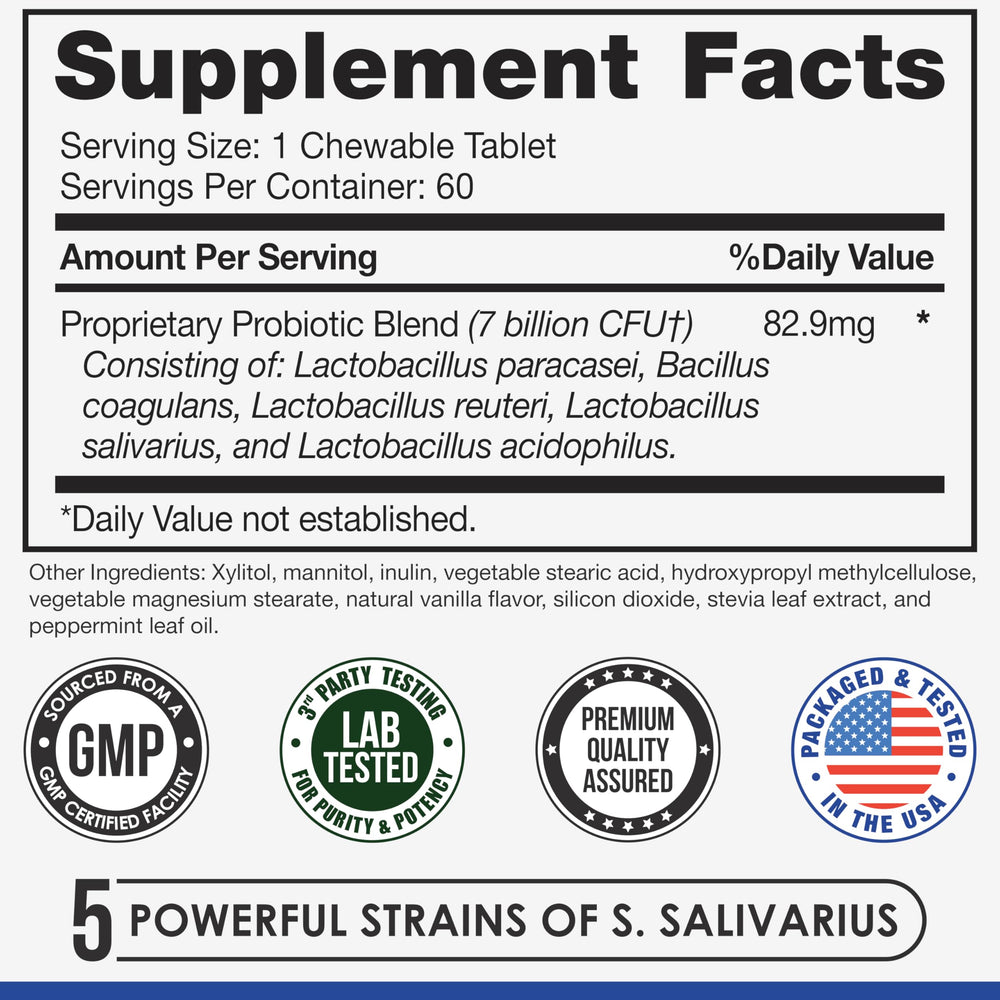 Box of Tuthi Oral Probiotics for adults