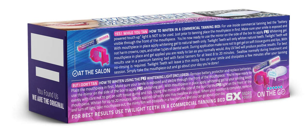 Mouthpiece designed for tanning bed use