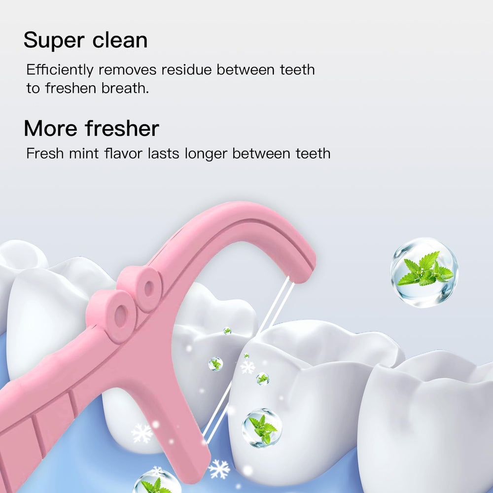 Compact portable floss dispenser for home or travel
