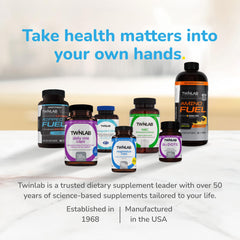 Twinlab Ripped Fuel branding and product highlights